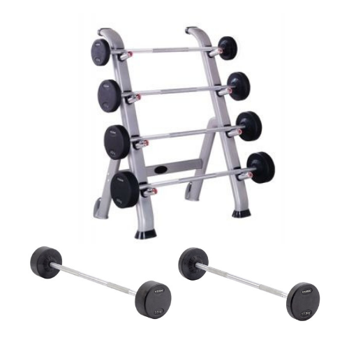 York Barbell Pro Style Fixed Weight Barbells & Sets